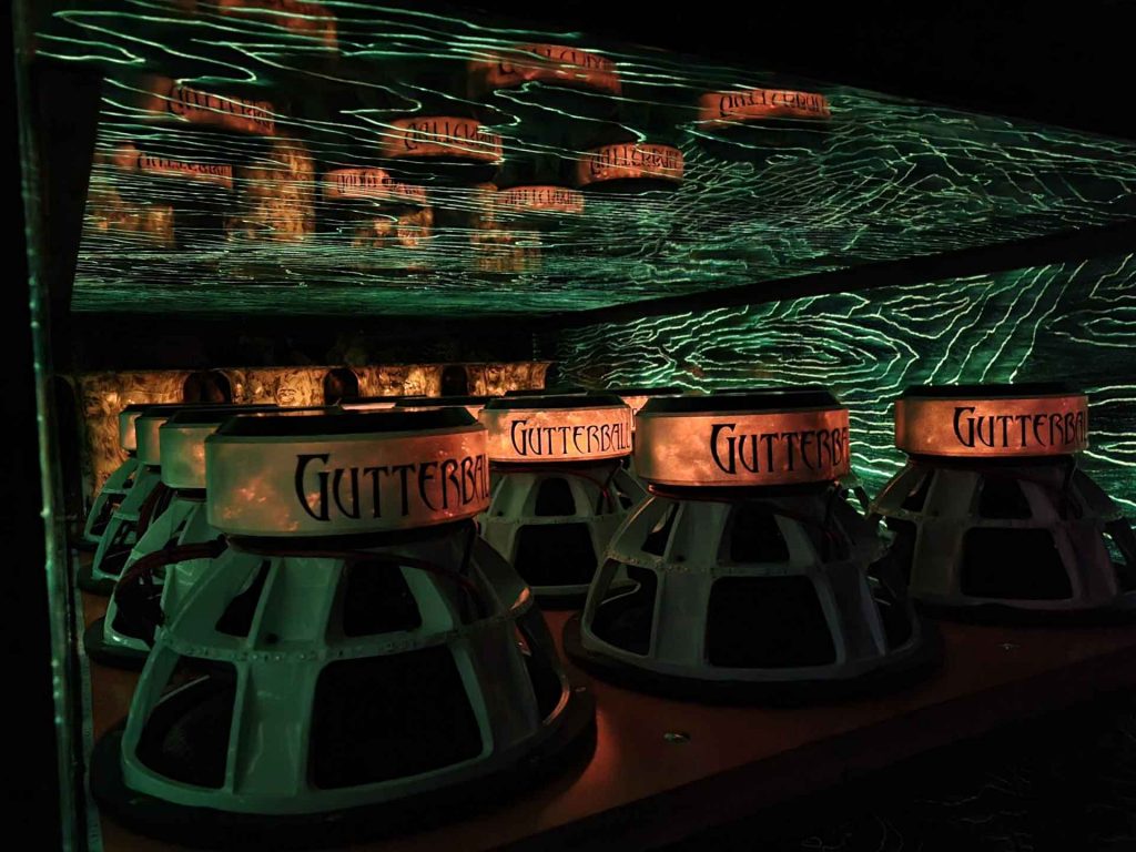 Glow in the dark car speakers